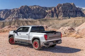 Chevrolet Silverado 1500 Bed Step - Rear - AMP Research - Retractable - Black - `19-`26